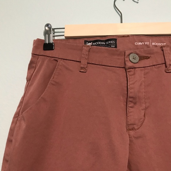 Beautiful Pink Bootcut Pants by LEE Size 6P - Picture 4 of 8